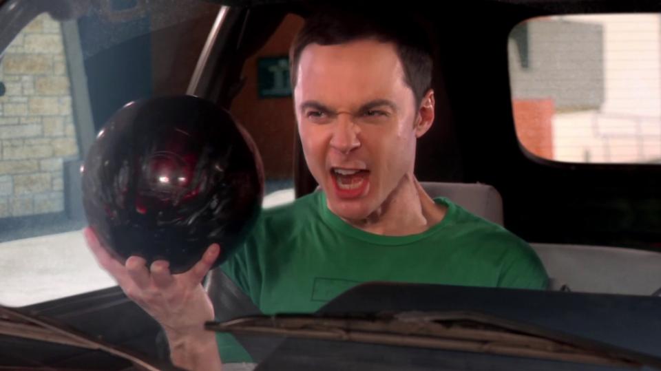 Sheldon angry
